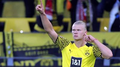 Erling Haaland sigue en estado de gracia de cara a la portería. Marcó dos goles para la victoria del Borussia Dortmund ante el Unión Berlín.