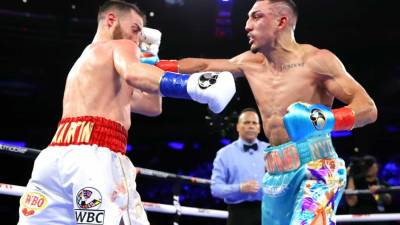 A Teófimo López le costó vencer al español Sandor Martín en el Madison Square Garden de Nueva York.