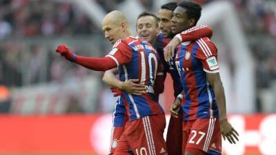 El Bayern es líder absoluto en el torneo alemán.