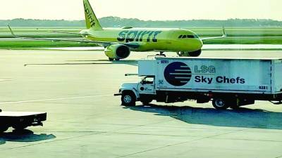 <b>Spirit tiene una ocupación en sus vuelos del 100%.</b>