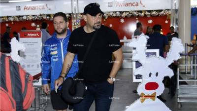 Martín 'Tato' García voló este miércoles desde el aeropuerto sampedrano. Foto Neptalí Romero