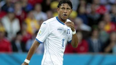 La última vez que Carlo Costly vistió la camisa de la Selección de Honduras fue en el Mundial de Brasil 2014.