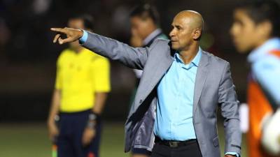 Henry Duarte, durante el partido contra Honduras. Foto Ronald Aceituno