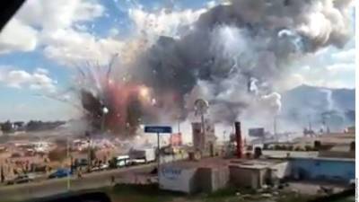 La fábrica de pirotecnia está ubicada en el municipio de Tultepec.
