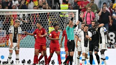 España y Alemania se sacaron chispas e igularon 1-1 en el partido de la segunda jornada del Grupo E del Mundial de Qatar 2022.