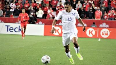 Bryan Moya fue titular contra Canadá en el BMO Field de Toronto.