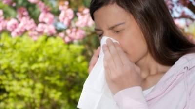 Las alergias de primavera pueden complicarse.