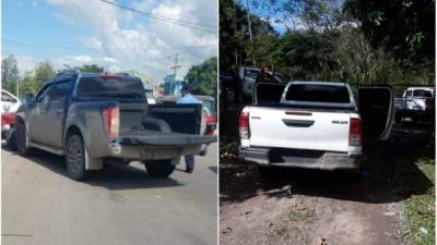 En el Nissan azul mataron a Humberto Hidalgo y dejaron herido de gravedad a Javier Francisco Velásquez. Aury Michell y otras personas fueron atacados en un carro blanco al llegar a una finca.