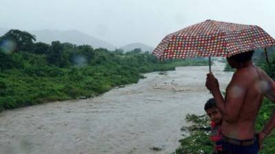 Los ríos de la ciudad se desbordaron debido a las copiosas lluvias que cayeron el pasado miércoles.