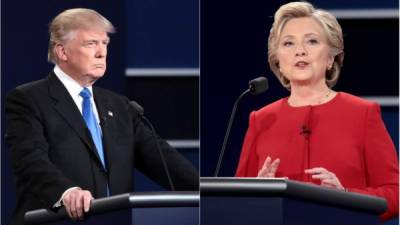 Hillary resistió a los ataques del magnate durante el primer debate.