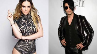 Belinda y Criss Angel.