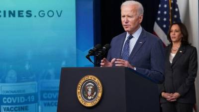 Biden anunció una serie de beneficios para aquellos que se vacunen antes del 4 de Julio en EEUU./AFP.