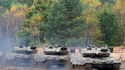 Zelenski presiona a Alemania para el envío de los poderosos tanques de guerra Leopard 2 a Ucrania.