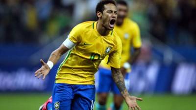 Neymar ha vuelto a brillar con Brasil. Foto EFE