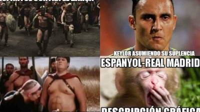 El Real Madrid se impuso 1-0 frente al Espanyol y el tico Keylor Navas ha sido nuevamente relegado al banquillo por lo que ha recibido varias burlas con los memes.