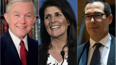 El presidente electo de Estados Unidos Donald Trump ya comenzó a armar el rompecabezas de su gabinete. Estos son los hombres y mujeres que ha designado en los puestos claves de su administración: