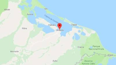 Captura de pantalla de google maps.