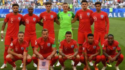 Inglaterra ha sido una de las gratas sorpresas en lo que va del Mundial de Rusia. FOTO AFP.