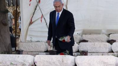 Netanyahu calificó el anuncio como un peligro para la seguridad de Israel. Foto: AFP