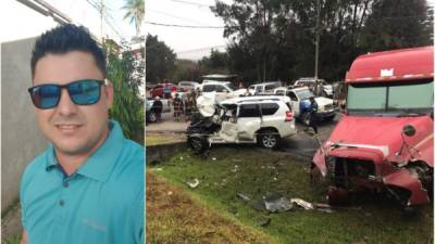 Víctima: Marco José Valeriano.El fatal accidente sucedió en la carretera que de Siguatepeque conduce a la Esperanza.