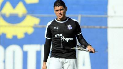 Luis Alvarado comenzó desde el plan del Honduras Progreso para derrotar al Juticalpa y lograr la salvación. Foto Yoseph Amaya