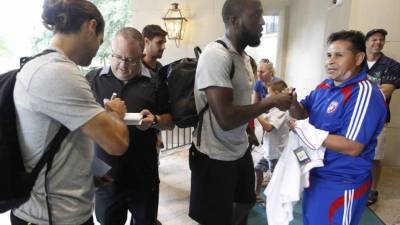 Los norteamericanos ya están instalados en Dallas.