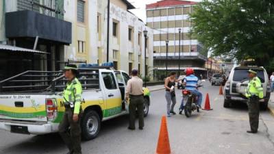 La Municipalidad a través de la gerencia de prevención y seguridad trabaja en temas relacionados con el plan de seguridad y fortalece la Policía Municipal. Foto: Franklin Muñoz.