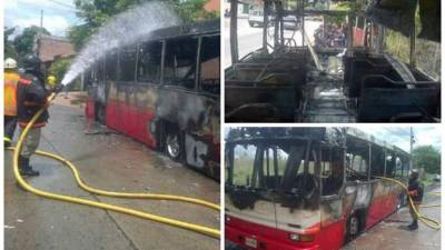El hecho ocurrió alrededor de las 12:20 del mediodía de hoy en la terminal de buses de la colonia Miraflores, Tegucigalpa. Se desconoce el paradero del conductor y del cobrador de la unidad de transporte.