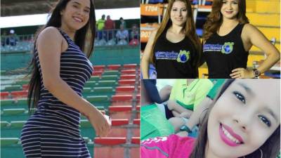 Mira las bellas chicas que cautivaron en los diferentes estadios en donde se realizaron partidos en el inicio del Torneo Apertura 2018 de la Liga Nacional de Honduras.