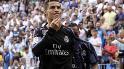CR7 es el hombre gol en el cuadro madridista. FOTO EFE.