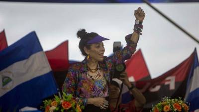 La vicepresidenta nicaragüense, Rosario Murillo.