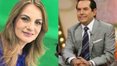 Flor Rubio y 'Pepillo' Origel.