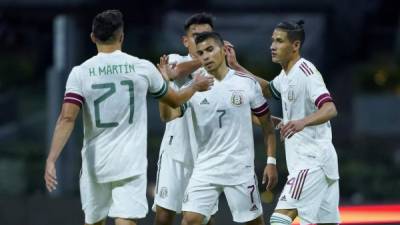 México se impuso por 3-0 a Guatemala en partido amistoso en el estadio Azteca.