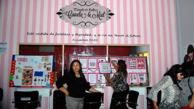 Ya está listo el espacio habilitado en el edificio La Plaza donde funcionará el salón de belleza Canela y Miel.