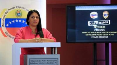 Katherine Nayarith Harrington Padrón, nueva vicefiscal venezolana.