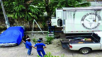 <b>Los cincuenta cuerpos que serán enterrados están en un contenedor en la morgue de SPS.</b>