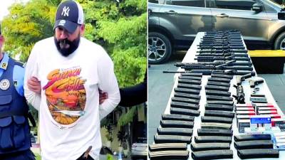 Cartel de Sinaloa suministró arsenal incautado a Pandilla 18