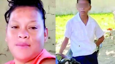 <b>La comunidad de Chacalapa llora la muerte de Karla Orlandina López y su hijo Faisán Jonathán Amaya.</b>