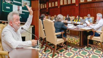 <b>Los corporativos se reunieron de manera presencial donde discutieron varios temas entre ellos plan de arbitrios y presupuesto.</b>