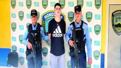 <b>David Valle fue capturado por agentes de la Policía.</b>