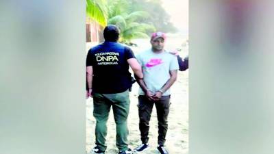 <b>Erick Yojan López Miralda fue capturado en Omoa.</b>