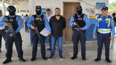 Edgar Magno García previo a ser llevado a su país.