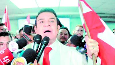 <b>Salvador Nasralla, precandidato, ahora liberal.</b>
