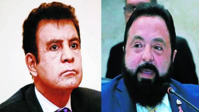 Pleito. Nasralla y Redondo se han declarado enemigos políticos.