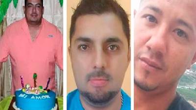 Víctimas: Marco Tulio Tróchez, Keneth Hurtado y Dennis Canales.