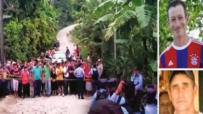 Los vecinos de la aldea Pinabete lamentaron los hechos y dijeron que es la primera vez que se da un caso de ese tipo en la comunidad. Arriba, Saúl Perdomo Reyes y abajo Analay Martínez.