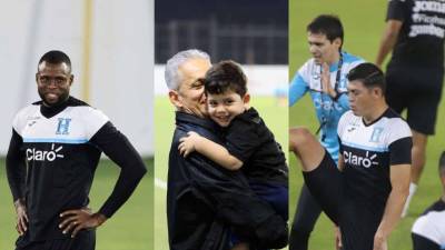 Las mejores imágenes que dejó el inicio de los entrenamientos de Honduras de cara a los duelos ante México.
