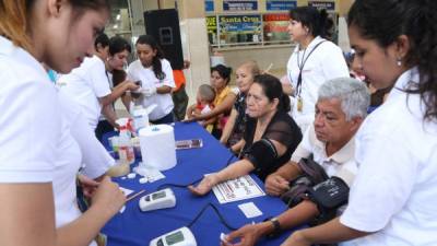 En San Pedro Sula la jornada se desarrolló en la central de buses y en el Catarino Rivas. Foto: Amílcar Izaguirre.