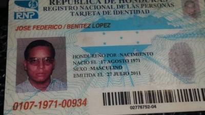 La víctima era Federico Benítez López (46).