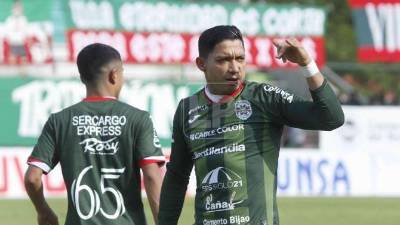 Emilio Izaguirre no pudo destacar en el Marathón.